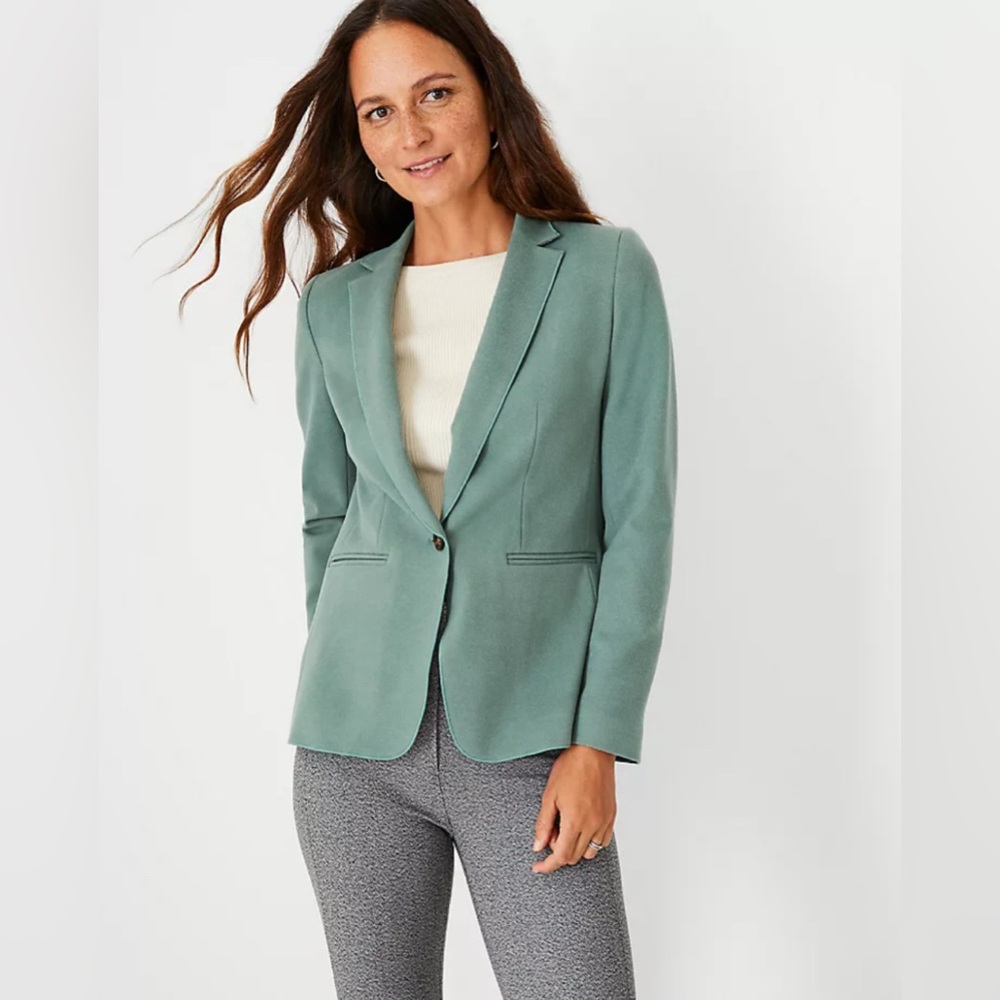 Ann Taylor Hutton Blazer in Twill